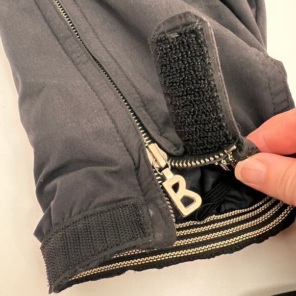 Vtg Bogner Goan Thylmann Ski Suit One Piece Women 10 Unicorn Pegasus Black Gold - Picture 10 of 16